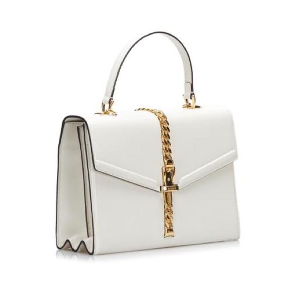 Gucci Handbags - - Used once Gucci Sylvie 1969 small leather shoulder bag